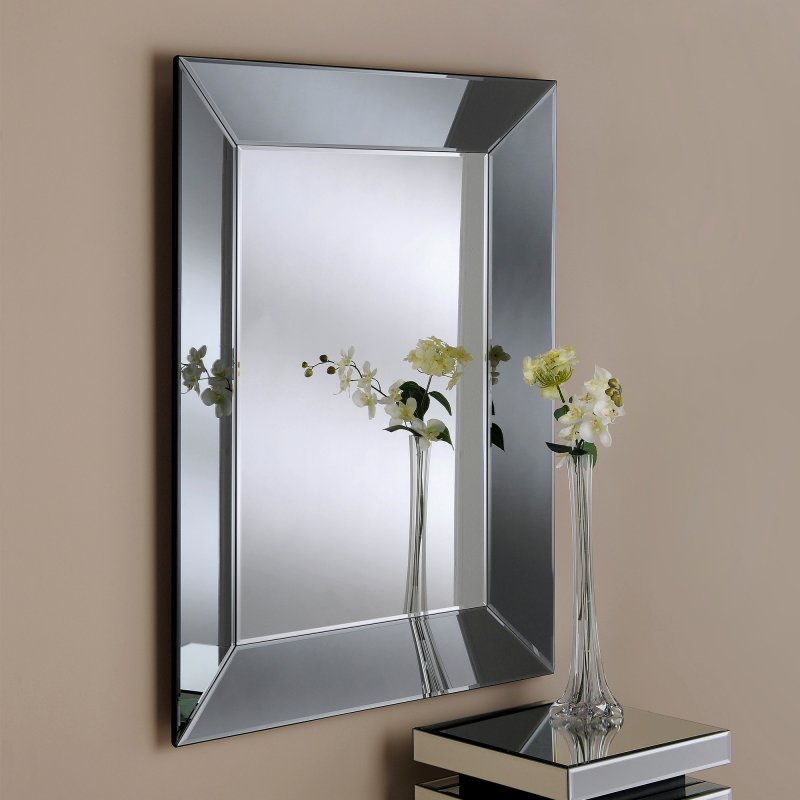 Yearn Glass Yg Mirrors - Bevelled Mirror Grey