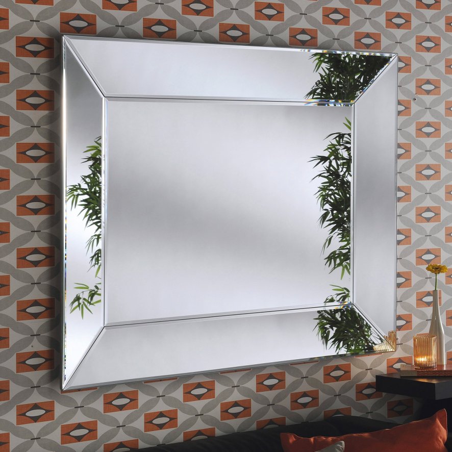 Yearn Glass Yg Mirrors - Bevelled Mirror Silver