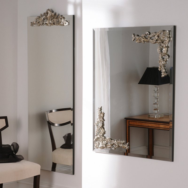 Yearn Glass Yg Mirrors - Mirror Lombardy Double Carving