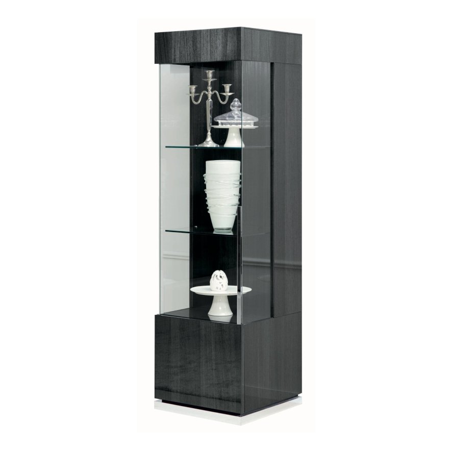 Alf Riviera Dining - 1 Door Curio Cabinet (Left HInged)