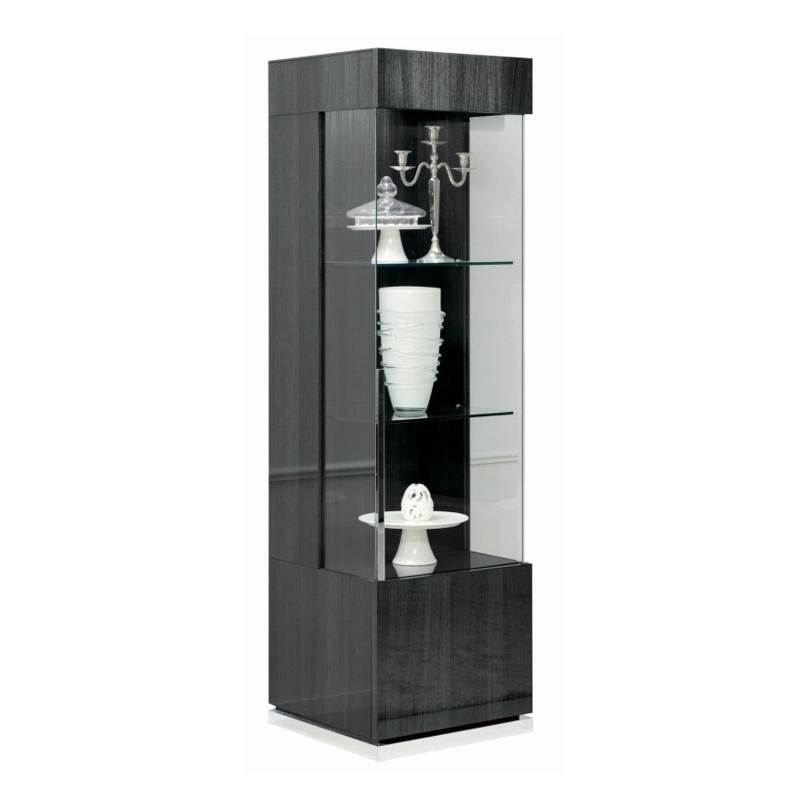 Alf Riviera Dining - 1 Door Curio Cabinet (Right Hinged)