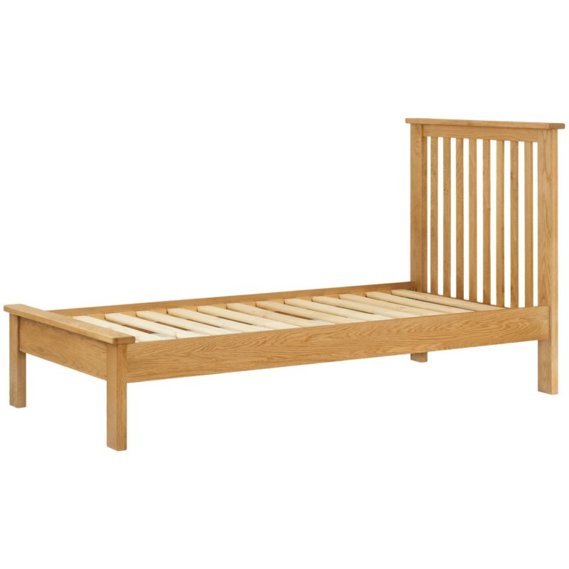 Classic Furniture Bridgend - Single Bed Frame (Oak)