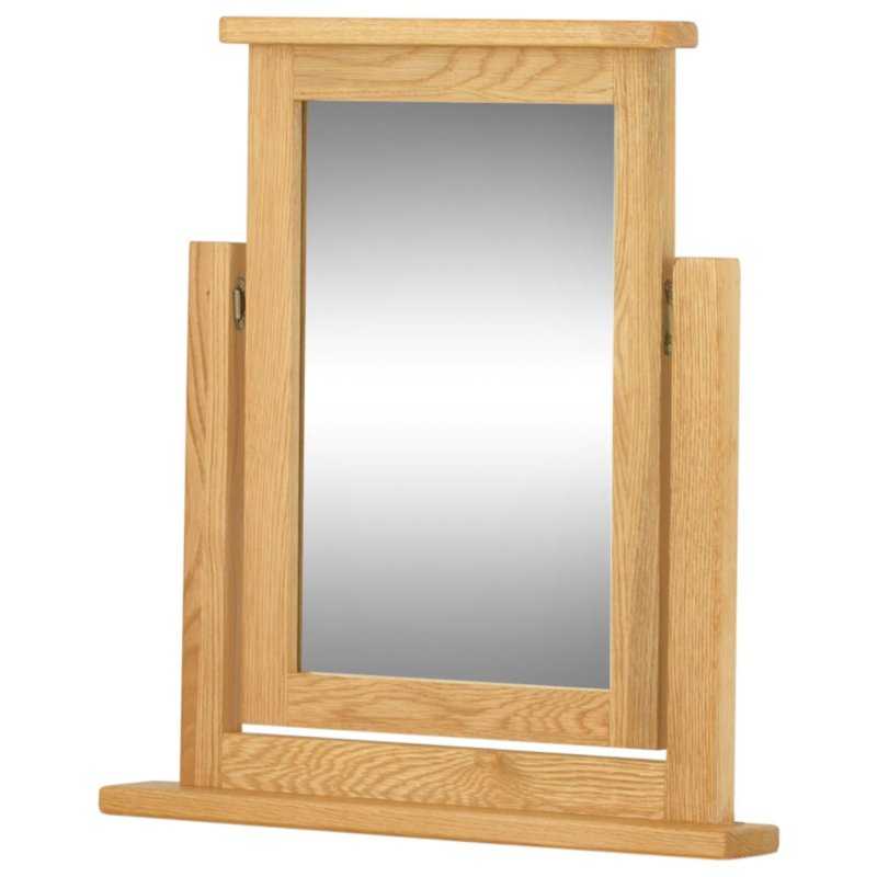 Classic Furniture Bridgend - Dressing Table Mirror (Oak)