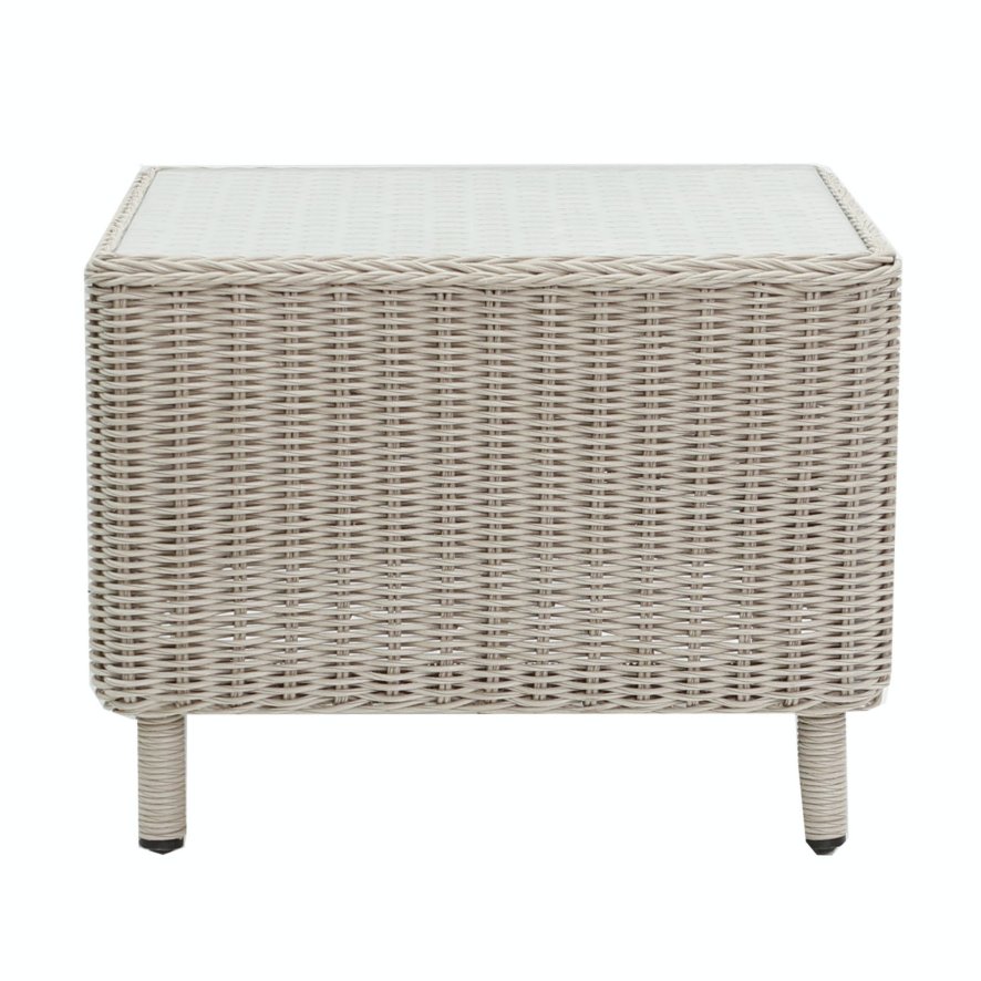 Daro Ltd Santorini Vintage Lace - Side Table (Glass Top)