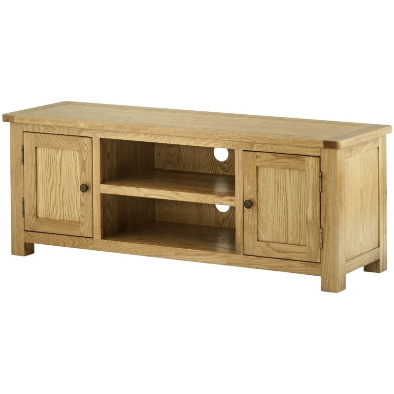 Classic Furniture Bridgend - Large TV Cabinet (Oak)