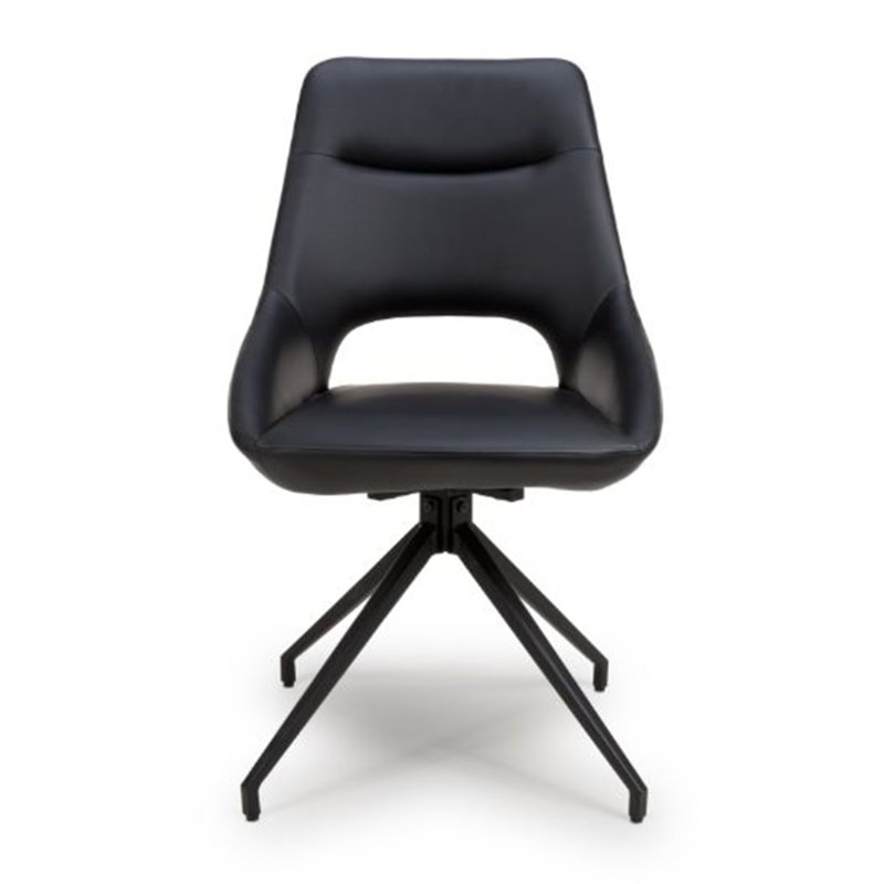 Furniture Link Ace - Dining Chair (Black PU)
