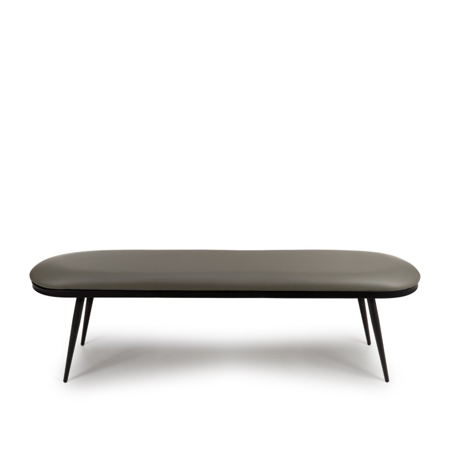Furniture Link Ace - Bench (Truffle Faux Leather)
