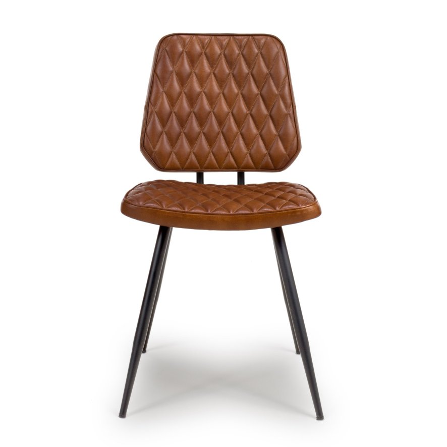 Furniture Link Austin - Dining Chair (Tan Leather)