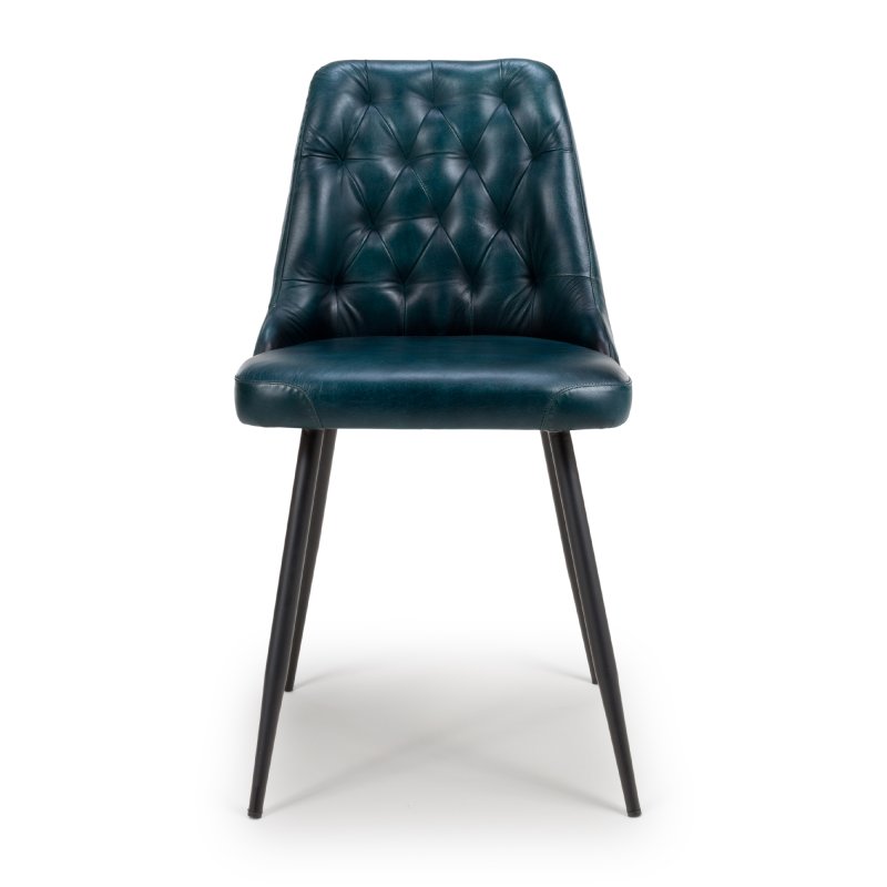 Furniture Link Bradley - Dining Chair (Blue Buffalo Leather)