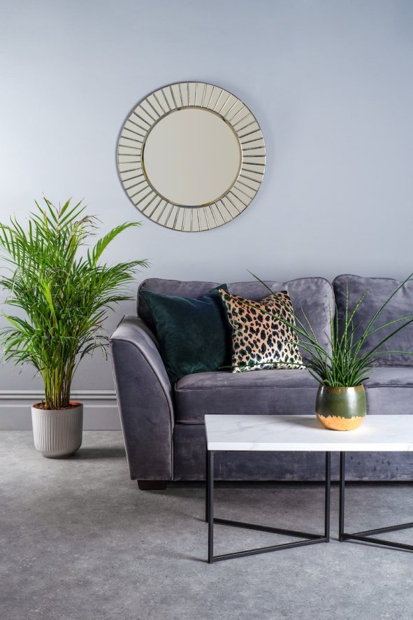 Dar Lighting Dar - Lahaina Bevelled Round Mirror