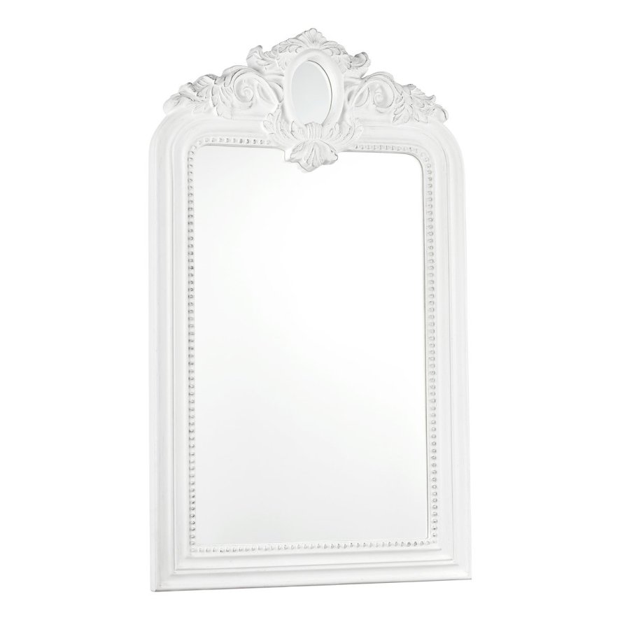 Laura Ashley Laura Ashley - Alana Rectangle Mirror Distressed Cream