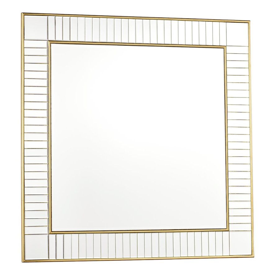 Laura Ashley Laura Ashley - Clemence Square Mirror Gold