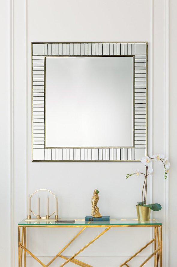 Laura ashley mirrored console table deals