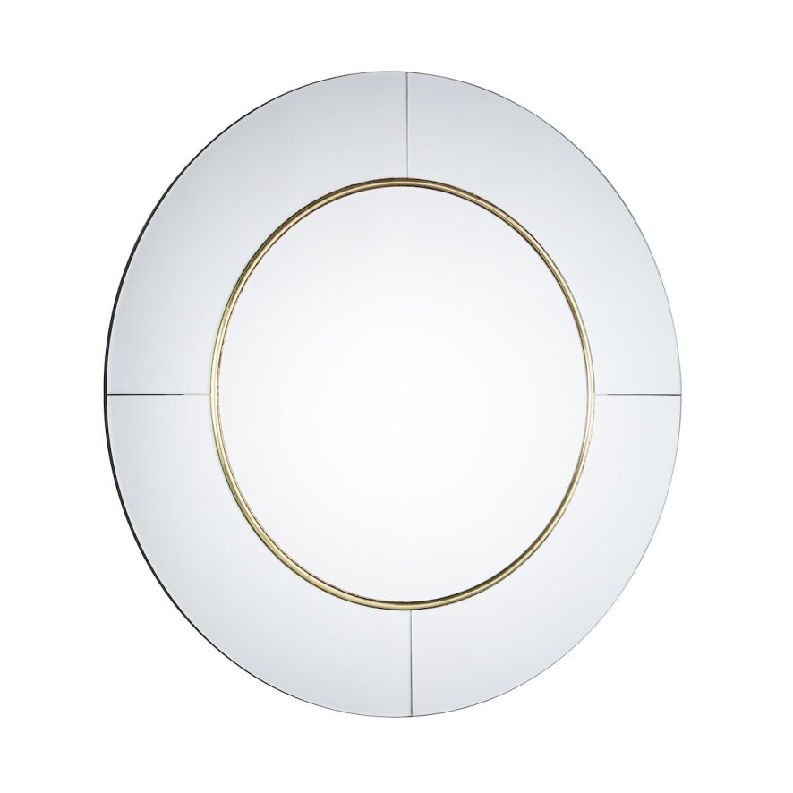 Laura Ashley Laura Ashley - Maya Round Mirror Clear