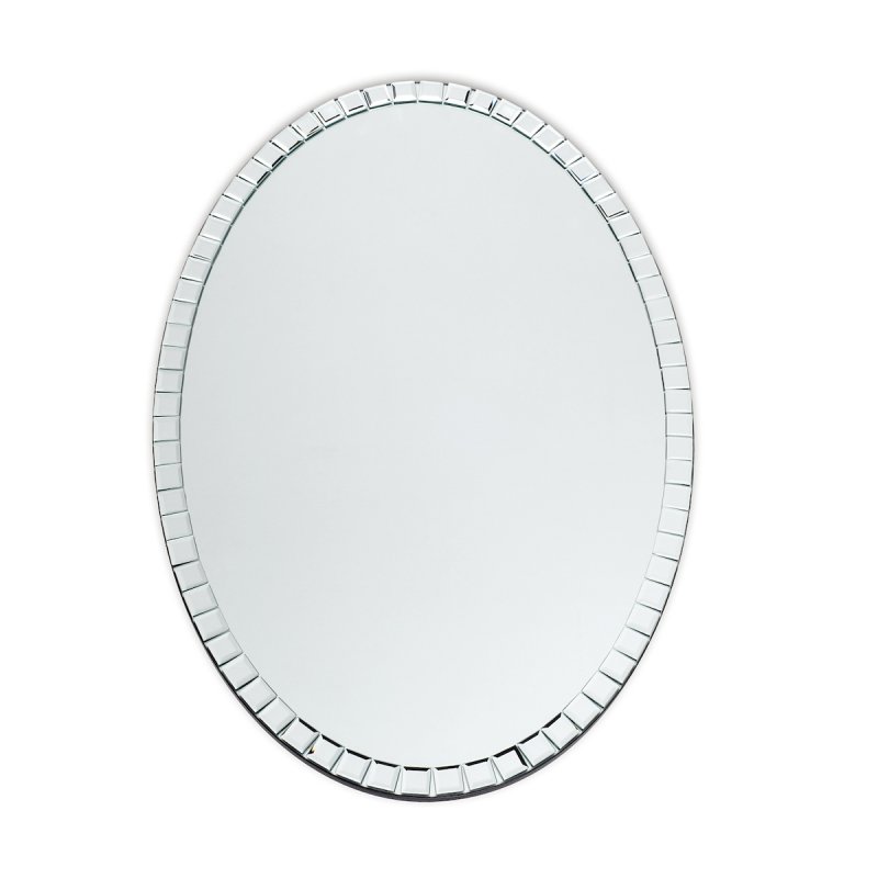 Laura Ashley Laura Ashley - Marcella Oval Mirror Clear