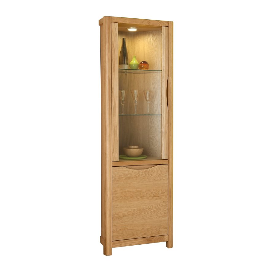 Qualita Grasmere - Corner Display Cabinet