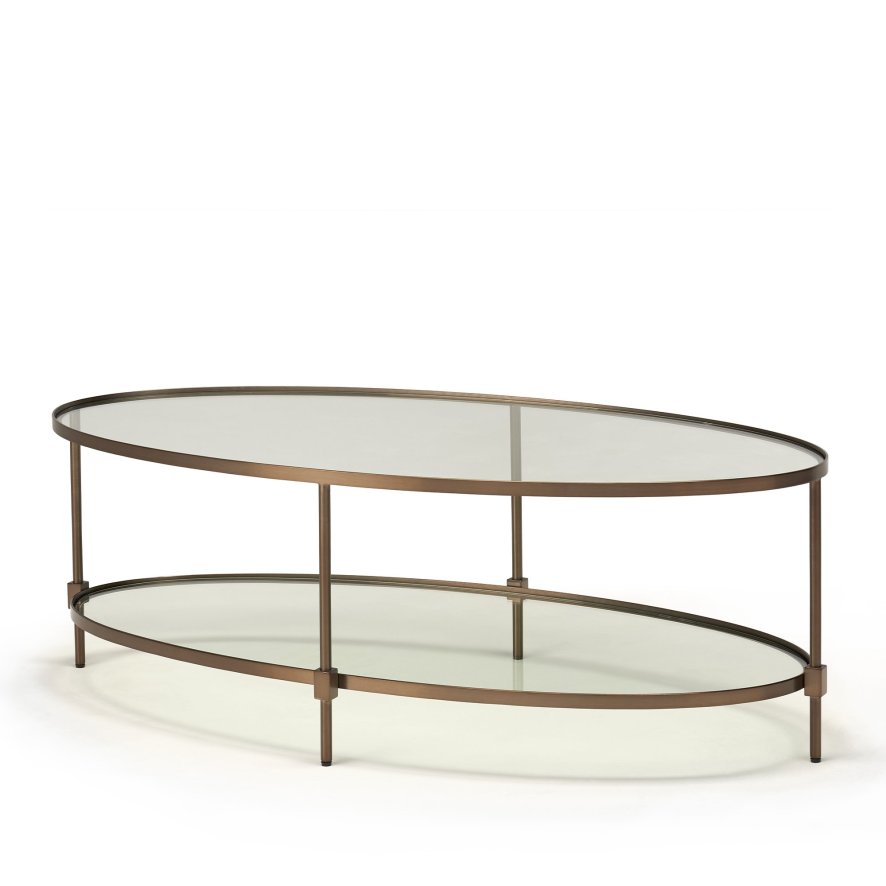 Kesterport Ltd Italia - Coffee Table (Clear Glass Top)