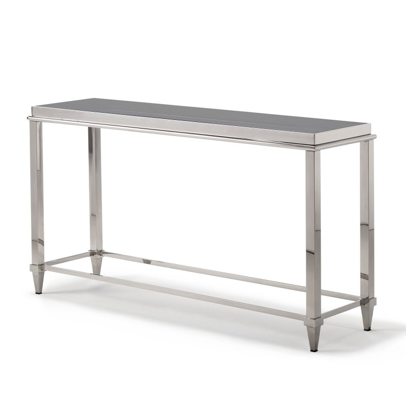 Kesterport Ltd Janis - Console Table (Blue/Grey Glass Top)