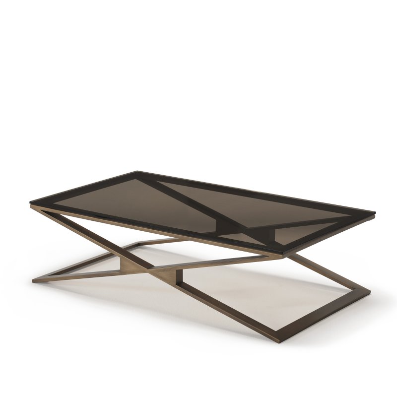 Kesterport Ltd Zara - Coffee Table (Bronze Glass Top)
