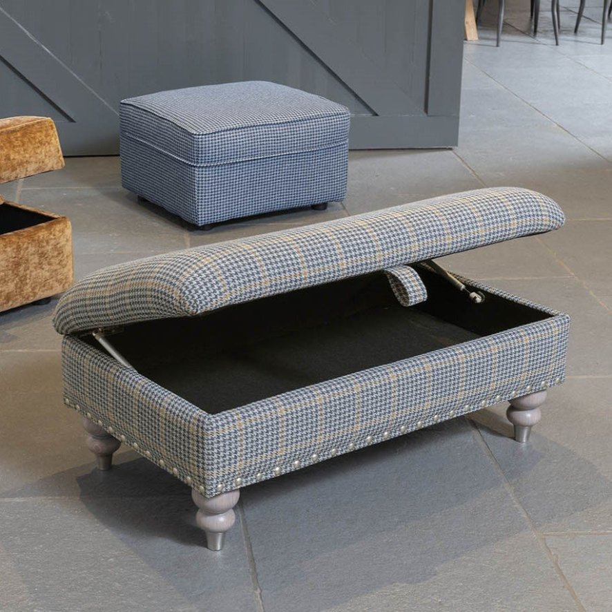 Alstons Loughton - Legged Ottoman