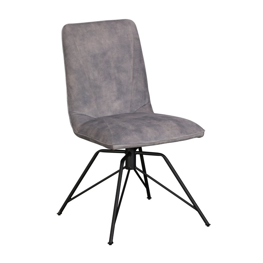 Baker Furniture Lola - Dining Chair (Grey Fabric)