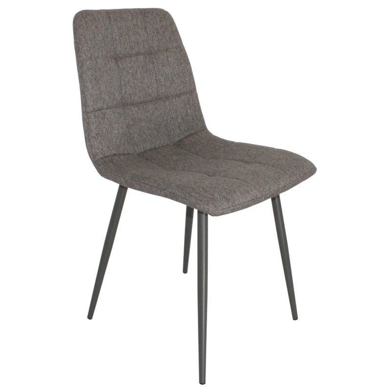 Classic Furniture Orbit - Dining Chair (Grey Leg/Grey Fabric)