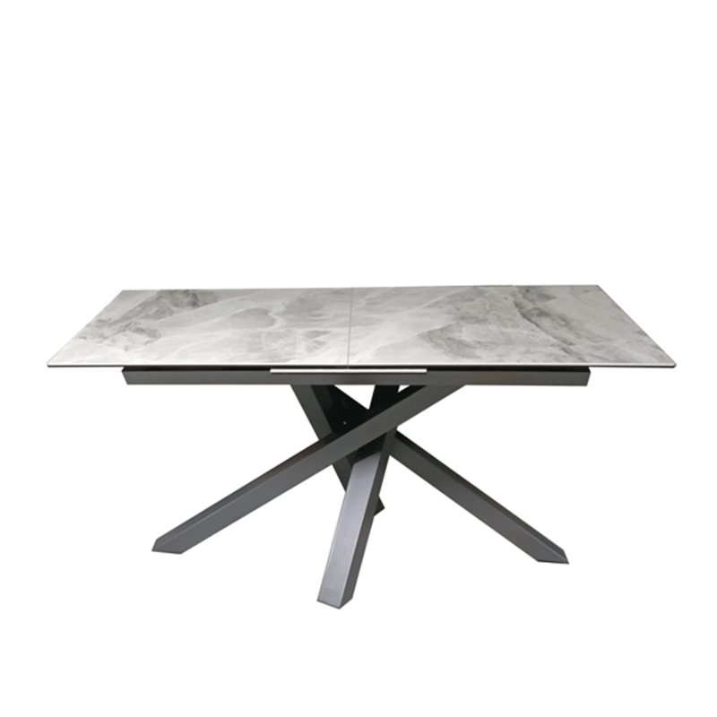 Torelli Furniture Ltd Algarve - Gloss Ceramic Auto-Rise Table (Grey)