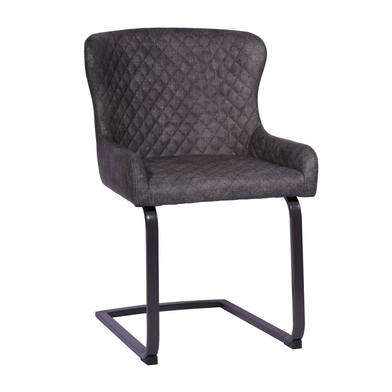 Classic Furniture Roxburgh - Cantilever Dining Chair (Graphite)