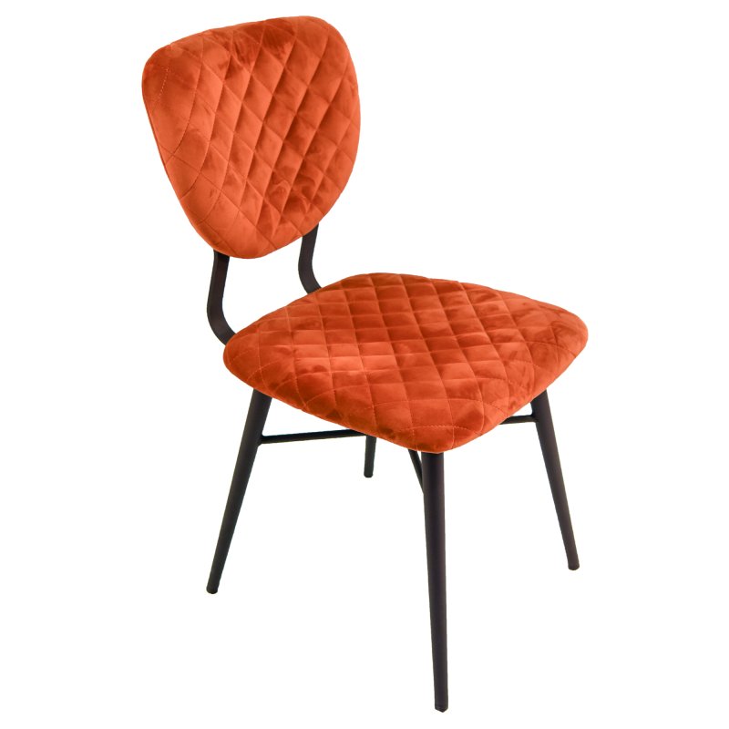 Classic Furniture Ranger - Dining Chair (Copper Velvet Fabric)