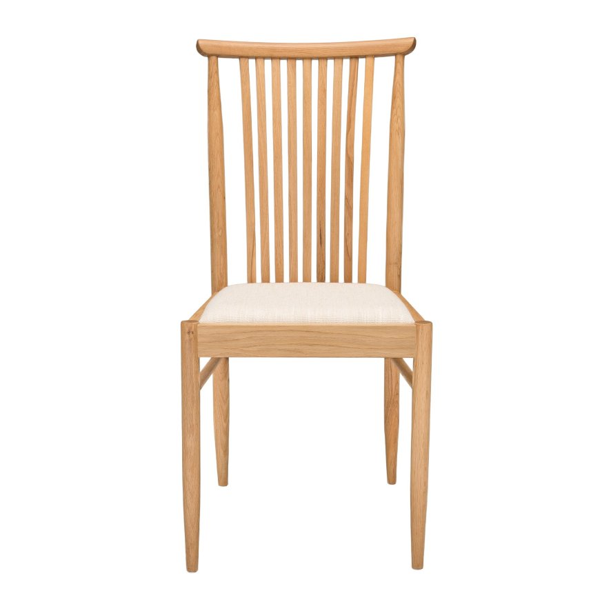 Ercol Teramo - Dining Chair (Cream Fabric)