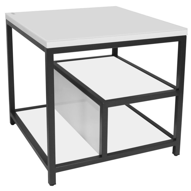 Classic Furniture Harrogate - Lamp Table with Shelf (White)