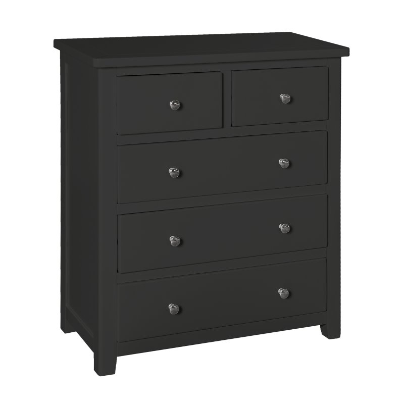 Classic Furniture Hartford - 2+3 Drawer Chest (Charcoal)