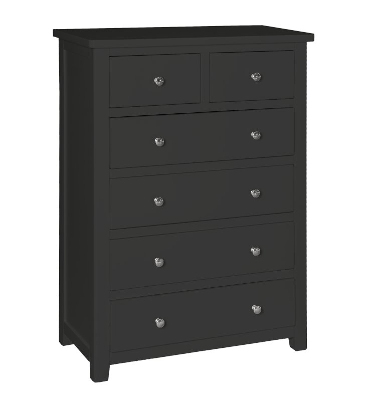 Classic Furniture Hartford - 2+4 Drawer Chest (Charcoal)