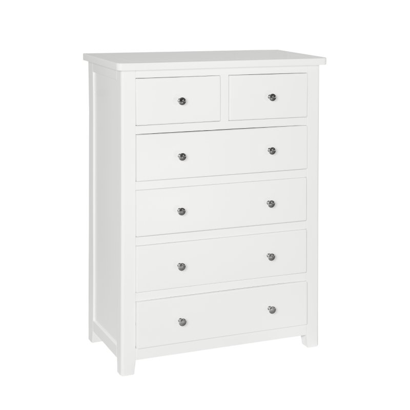 Classic Furniture Hartford - 2+4 Drawer Chest (White)
