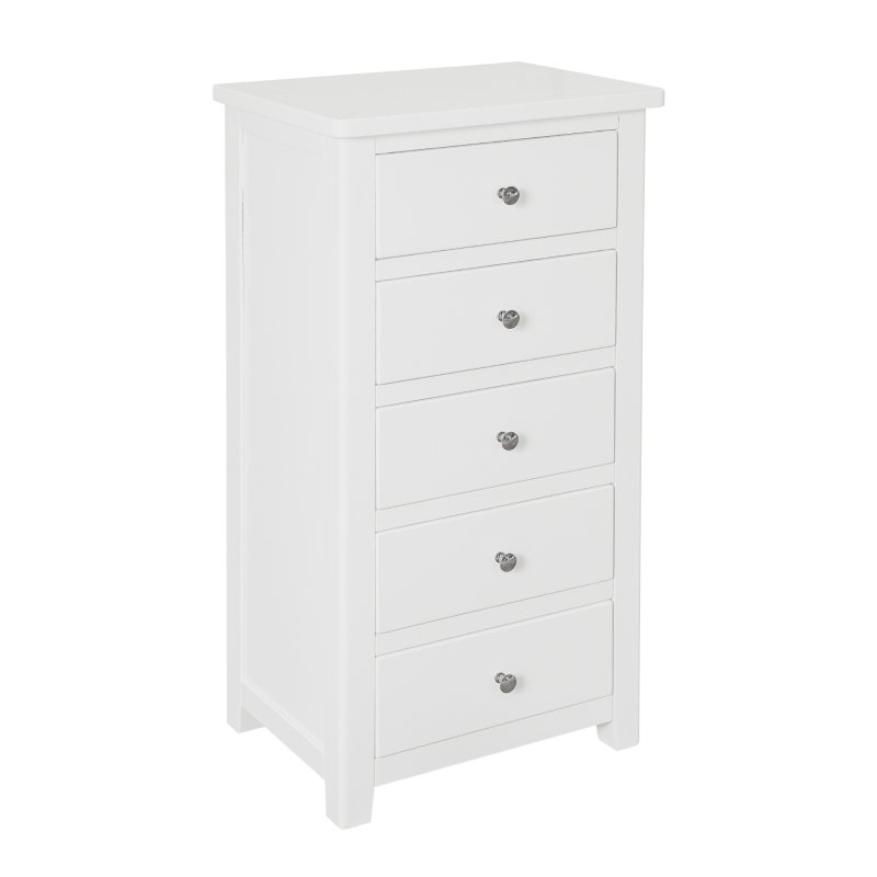 Classic Furniture Hartford - Five Drawer Chest (White)