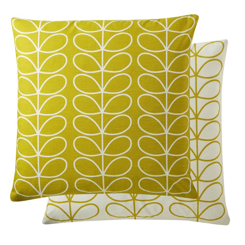 Orla Kiely Orla Kiely Cushions - Small Linear Stem Sunflower (Feather)