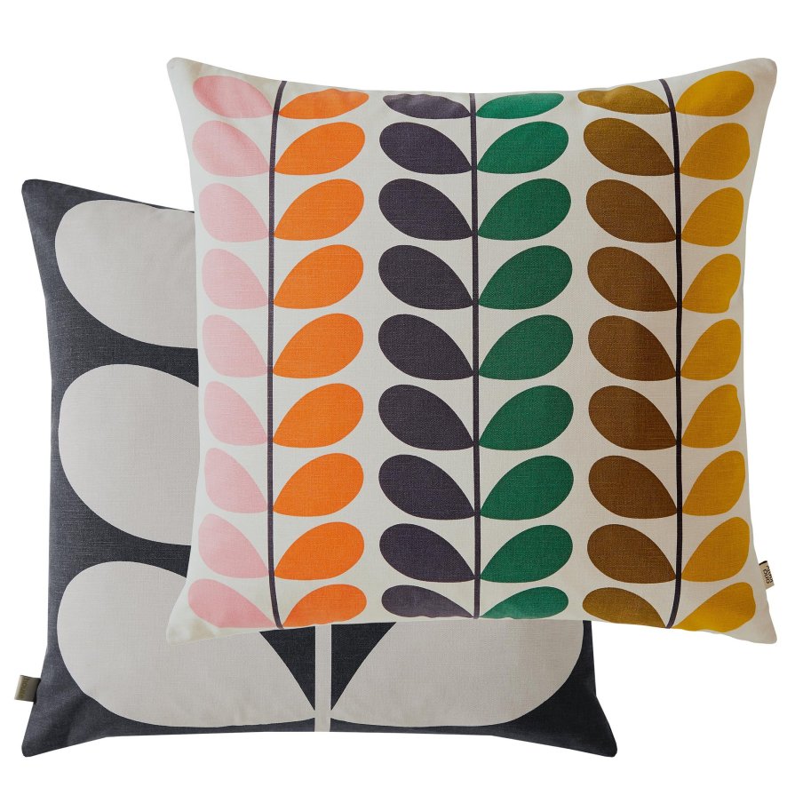 Orla Kiely Orla Kiely Cushions - Duo Stem Multi (Feather)