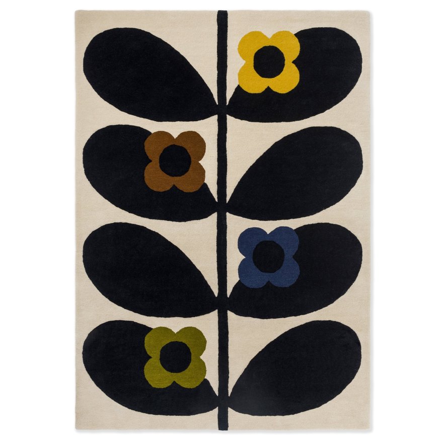 Orla Kiely Orla Kiely - Wild Rose Fawn Rug