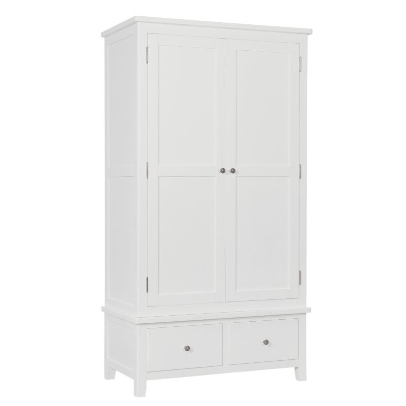 Classic Furniture Hartford - Gents Wardrobe (White)