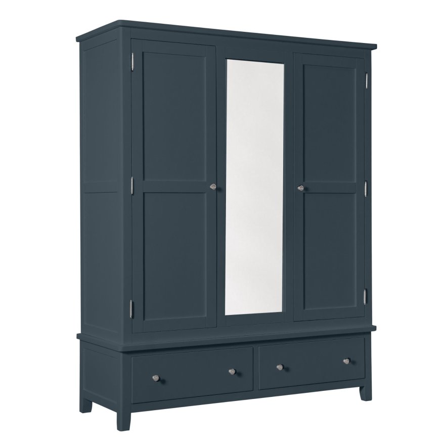 Classic Furniture Hartford - Triple Wardrobe (Blue)