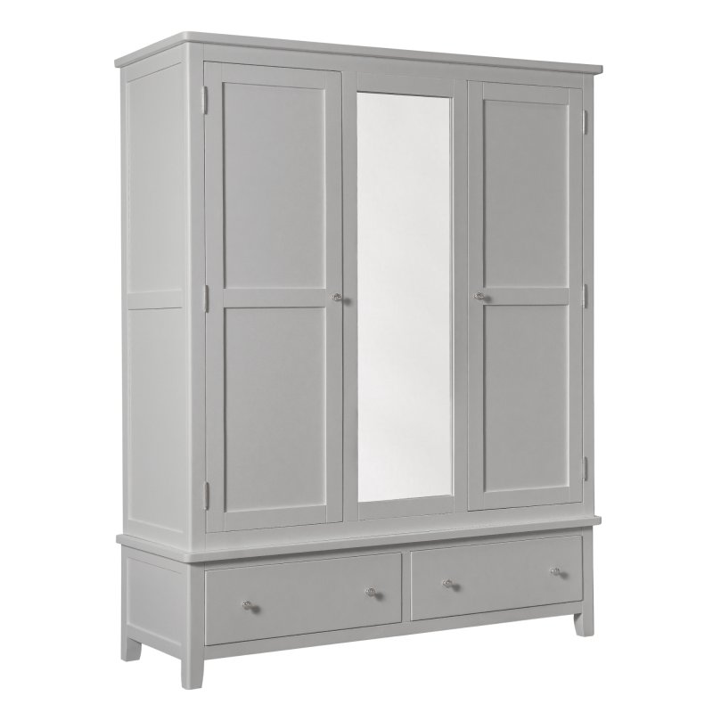 Classic Furniture Hartford - Triple Wardrobe (Grey)