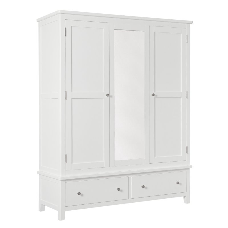 Classic Furniture Hartford - Triple Wardrobe (White)