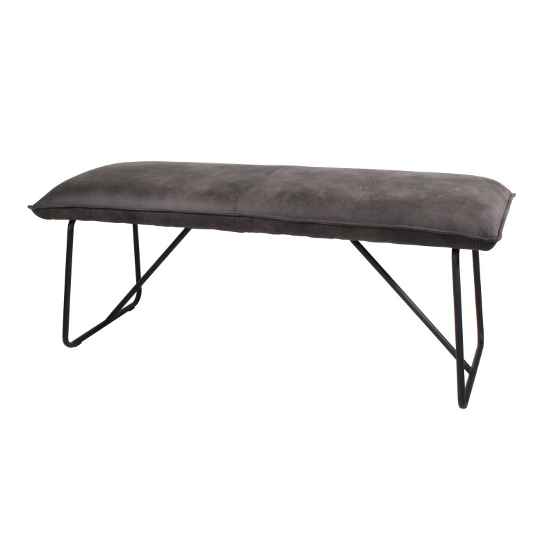 Classic Furniture Moonstone - Bench (Grey Suede)