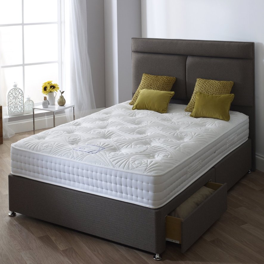 Highgrove Beds Dreamworld Dalton Ergosense 1000 - Mattress and Divan Base