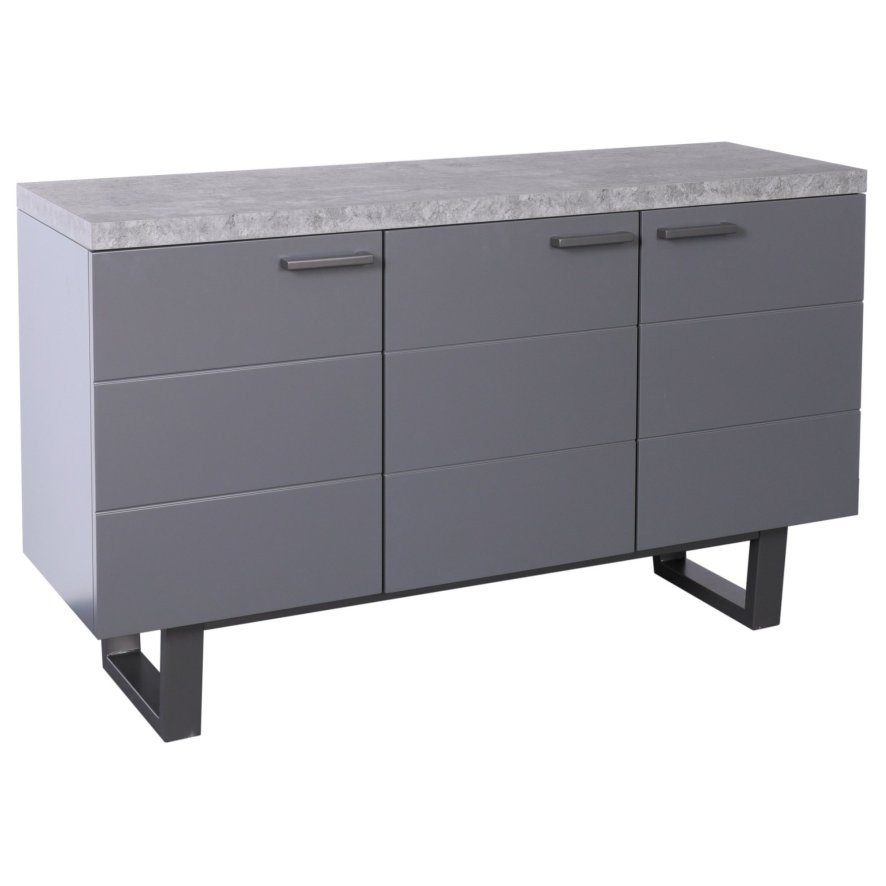 Classic Furniture Roxburgh - Large Sideboard (Stone Effect)