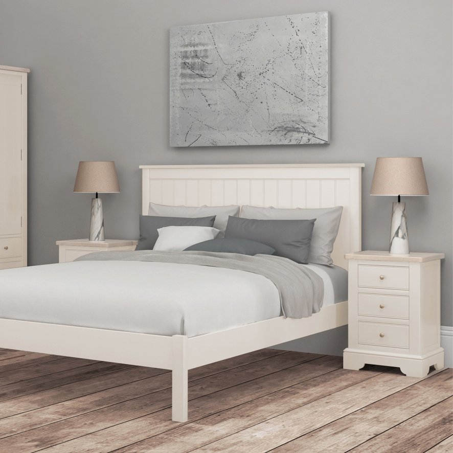 Classic Furniture Sapphire - Three Drawer Bedside Cabinet