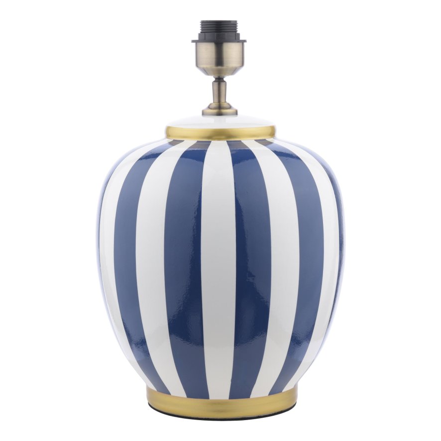 Dar Lighting Dar - Circus Table Lamp Blue And White Base