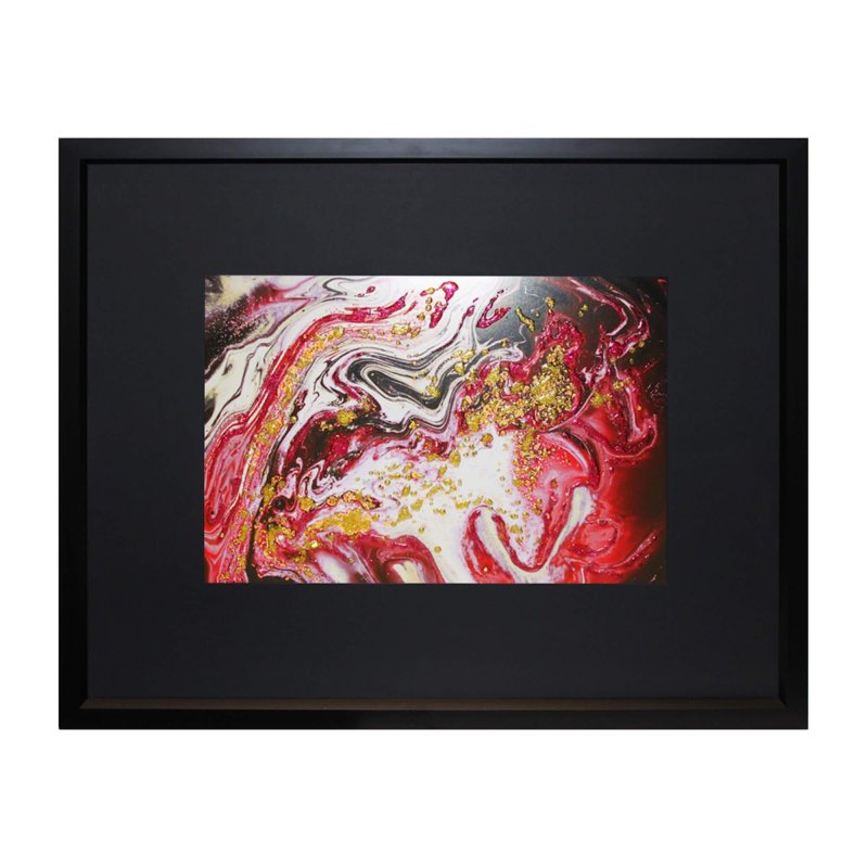 Complete Colour Ltd Abstract - Volcanic Abstract ll - Mounted