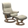 Stressless Stressless Mayfair - Recliner Chair and Footstool (Classic Base)