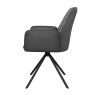 Torelli Furniture Ltd Lina - Swivel Dining Chair (Grey)